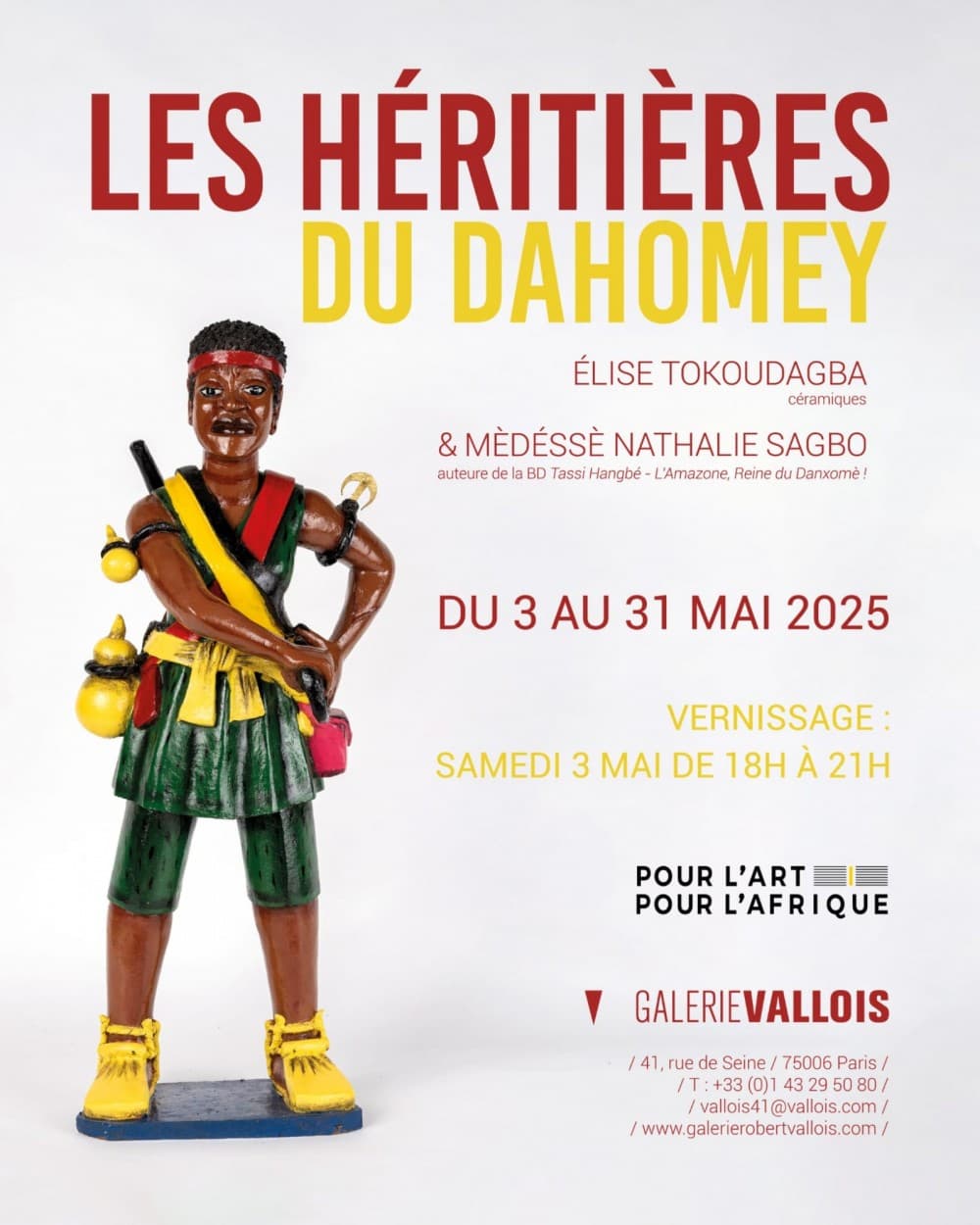 Les Héritières du Dahomey : Nathalie Sagbo, Elise Tokoudagba