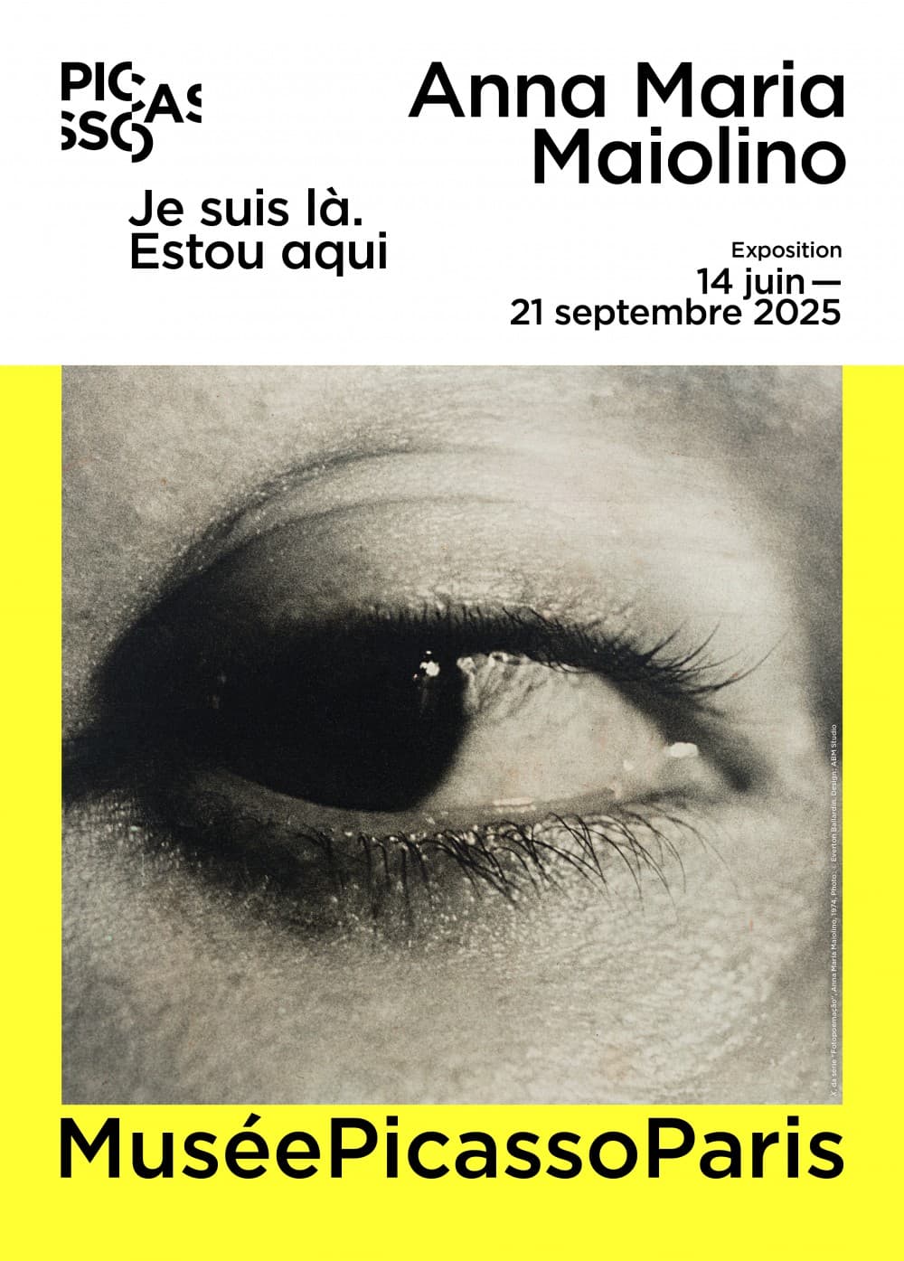 Anna Maria-Maiolino « Je suis là. Estou Aqui »