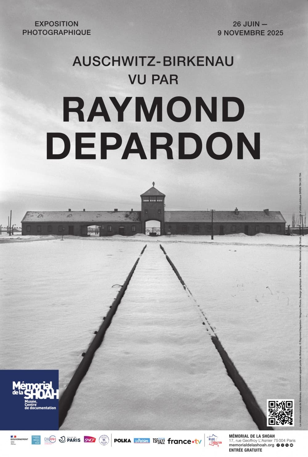 Auschwitz-Birkenau vu par Raymond Depardon