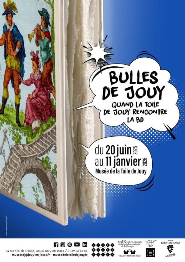 Bulles de Jouy, Quand la Toile de Jouy rencontre la BD