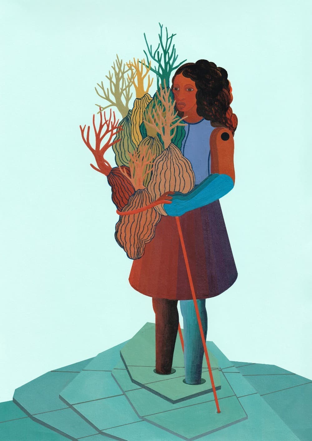 Otobong Nkanga, « I Dreamt of You in Colours »