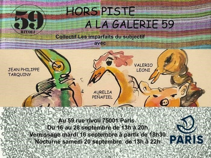 Hors piste : Aurelia Peñafiel, Valerio Leoni, Jean Philippe Tarquiny