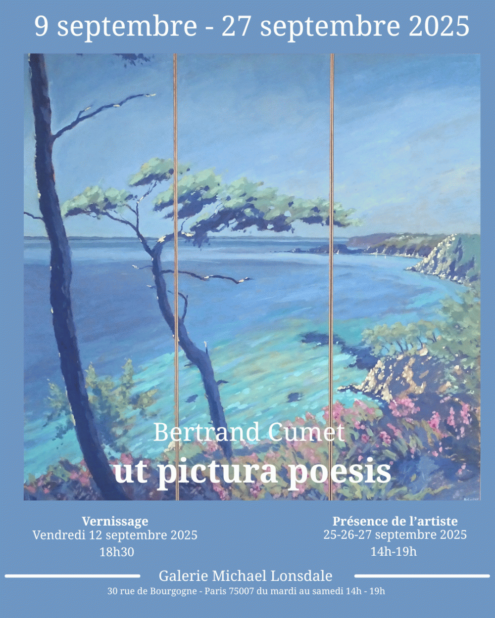Ut pictura poesis : Bertrand Cumet