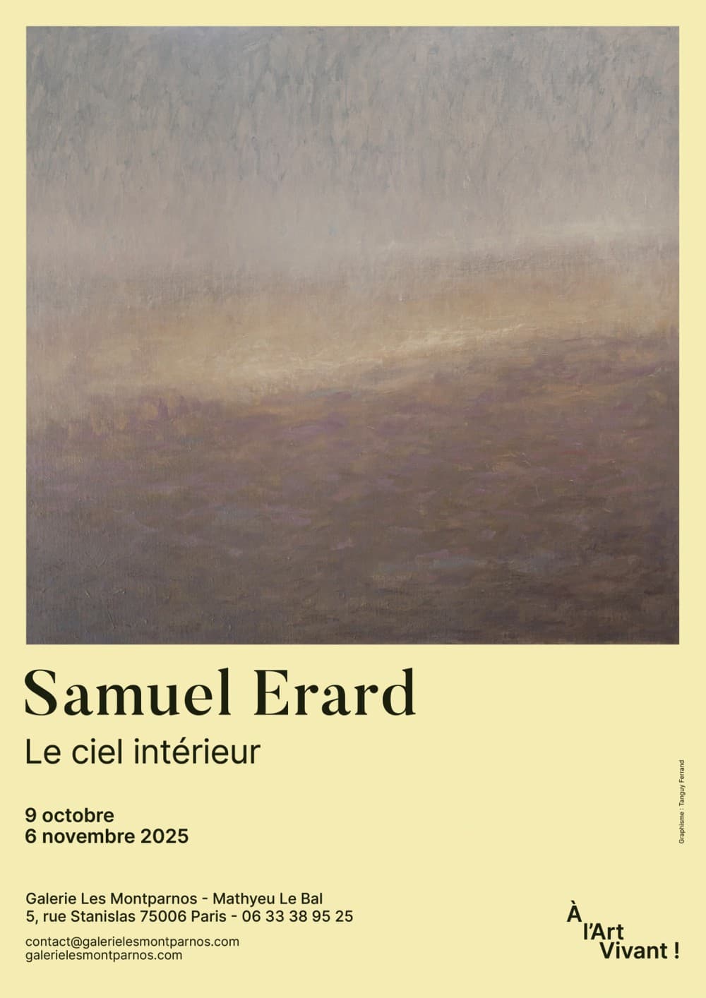 Le ciel intérieur : Samuel Erard