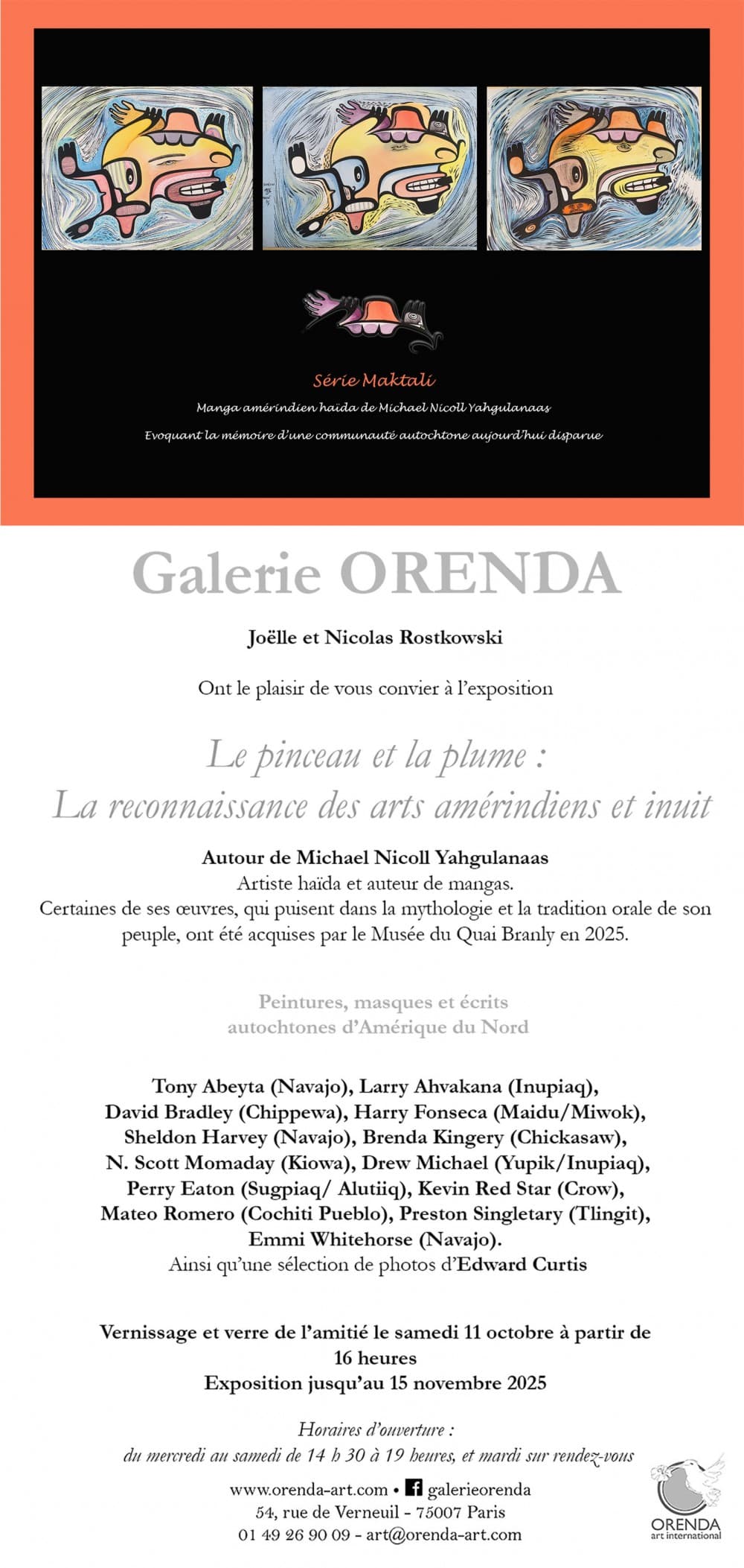 Le pinceau et la plume : la reconnaissance des Arts amérindiens et inuit