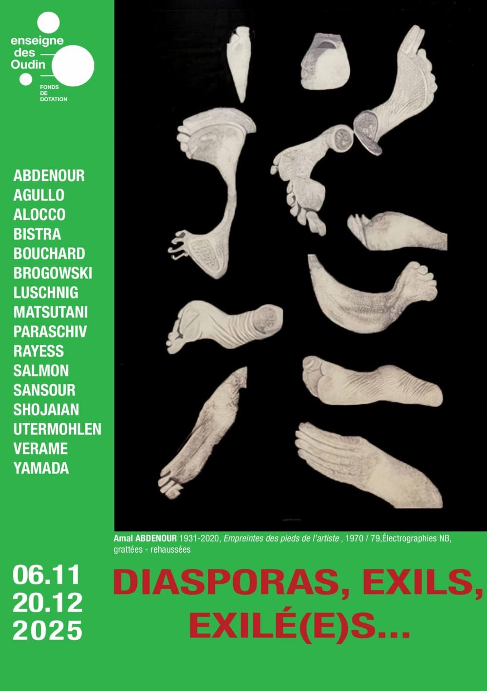 Diasporas, Exil, Exilé(e)s : 16 artistes exilé(e)s en France