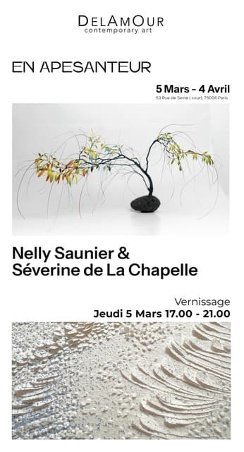 En apesanteur : Nelly Saunier et Séverine de la Chapelle