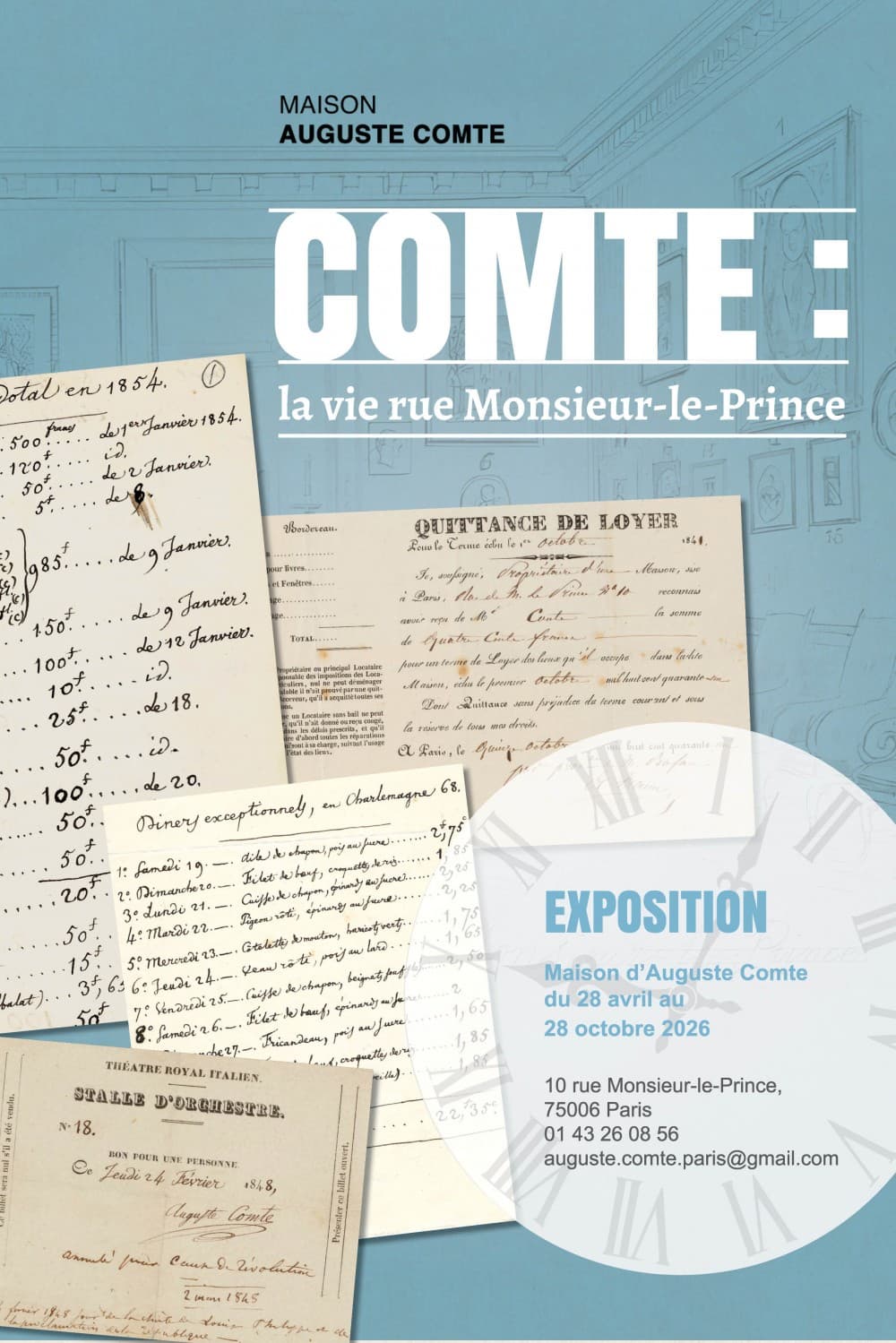 Comte : la vie rue Monsieur-le-Prince
