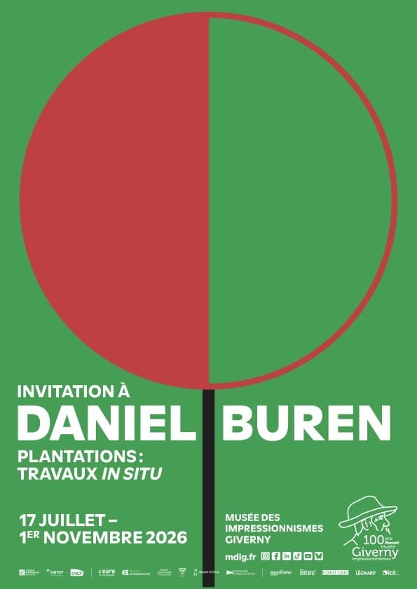 Invitation à Daniel Buren. Plantations, travaux in situ