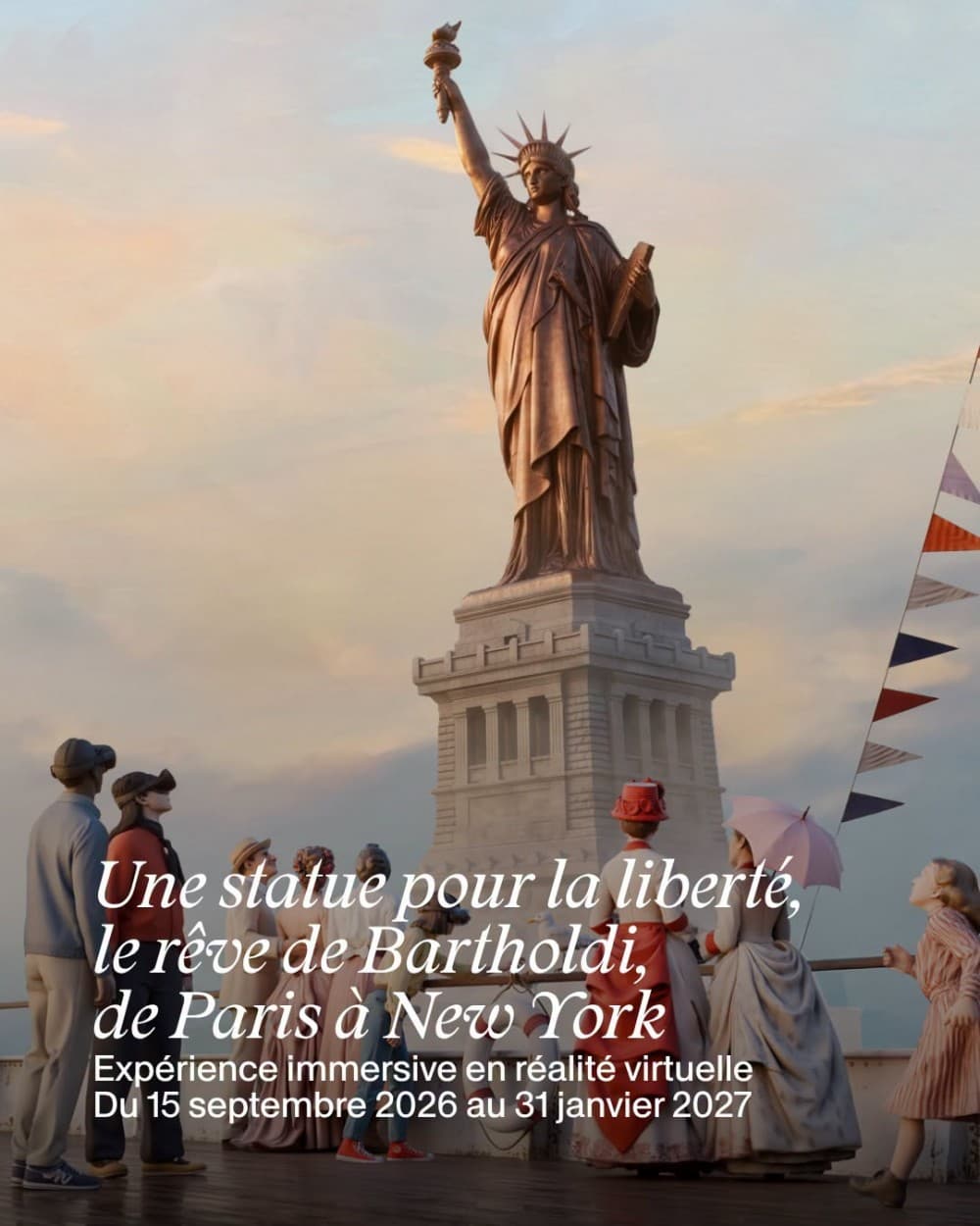 Une statue pour la liberté : le rêve de Bartholdi, de Paris à New York