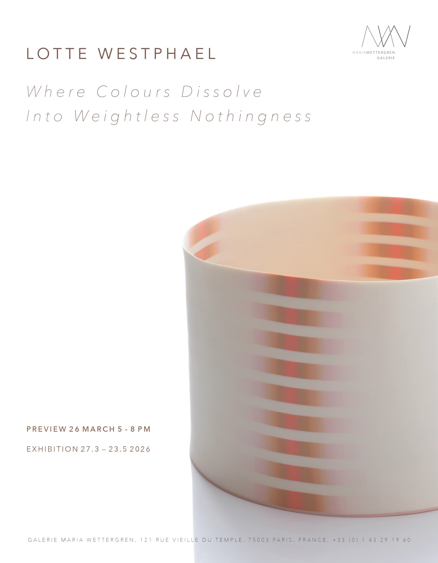 Lotte Westphael: Where Colours Dissolve Into Weightless Nothingness