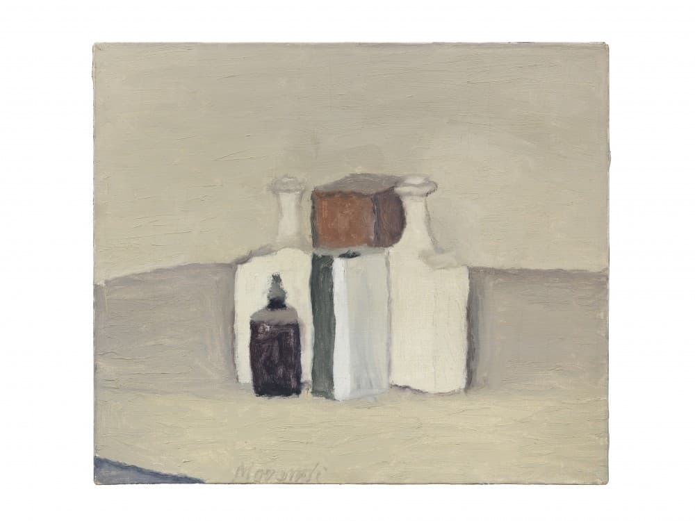 Au-Delà : Morandi, Fontana