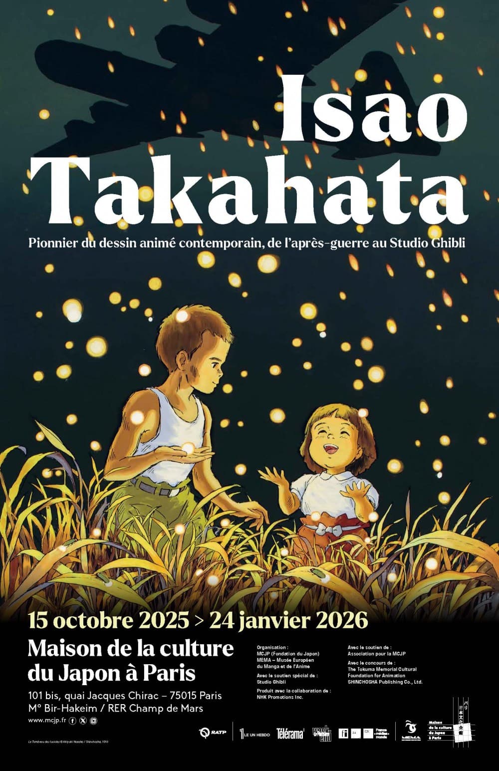 Isao Takahata : Pionnier du dessin animé contemporain de l'après-guerre au Studio Ghibli