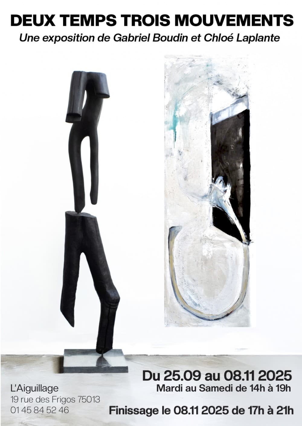 Deux Temps Trois Mouvements : Gabriel Boudin et Chloé Laplante