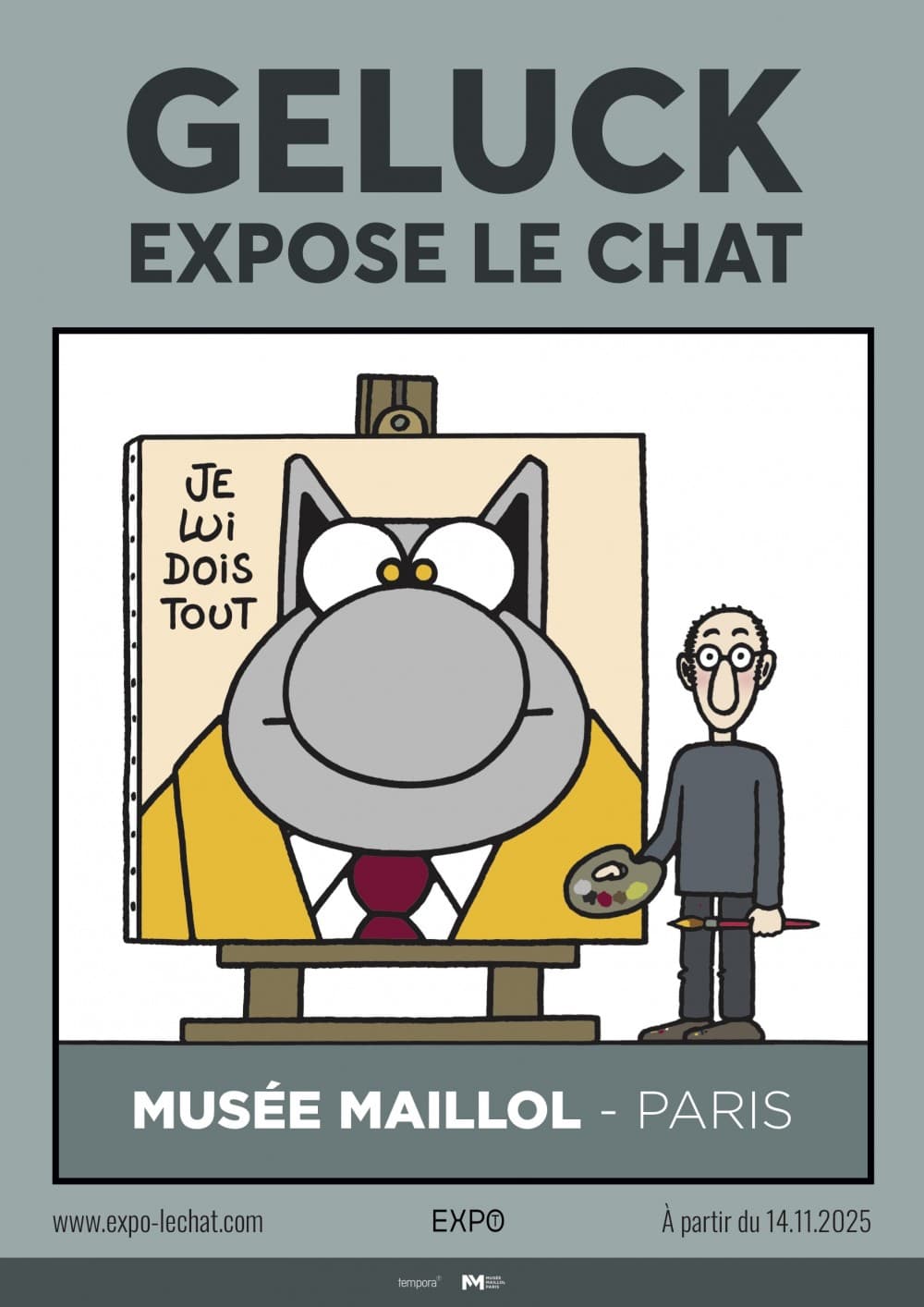 Geluck expose Le Chat