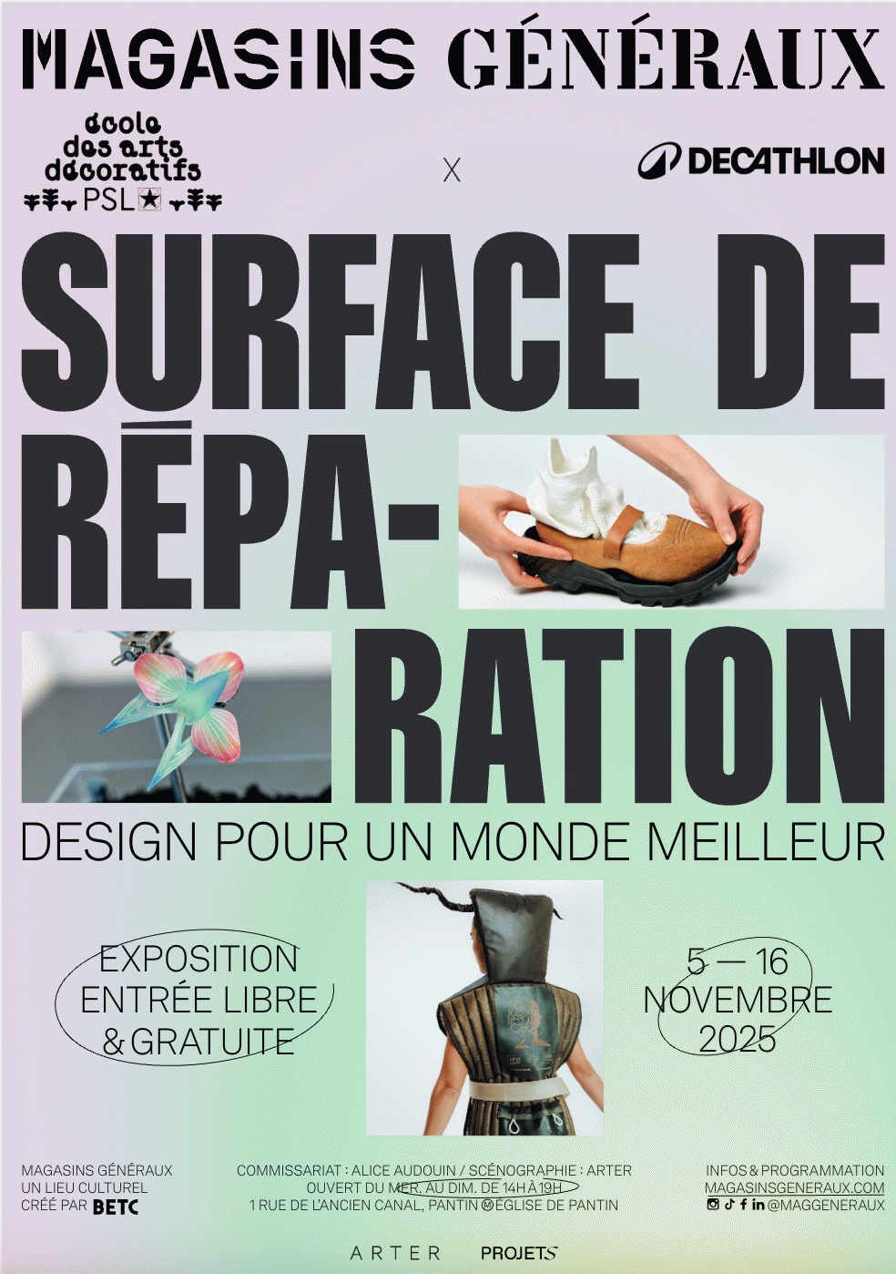 Surface de réparation