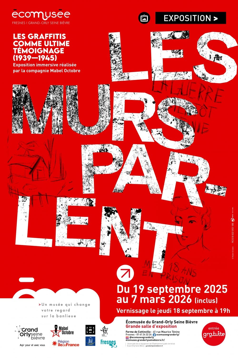 Les Murs Parlent - Les graffitis comme ultime témoignage (1939-1945)