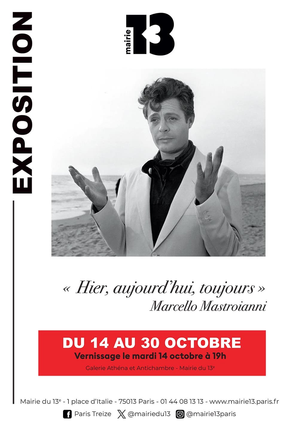 Marcello Mastroianni : Hier, aujourd’hui, toujours