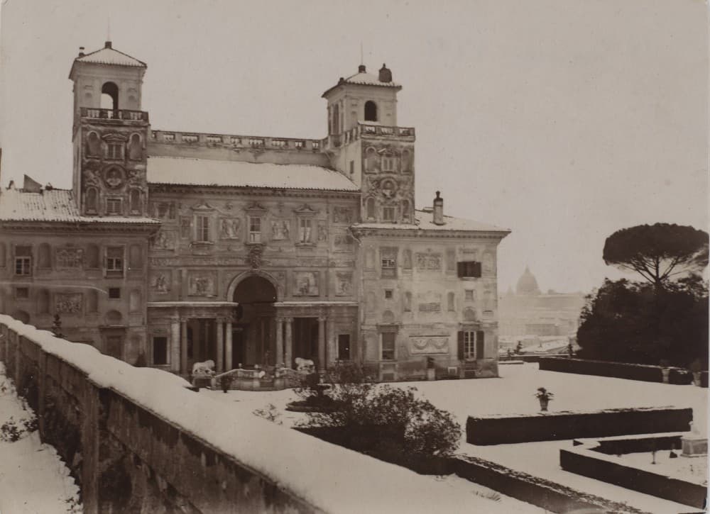 Gabrielle Hébert, Amour fou à la Villa Médicis