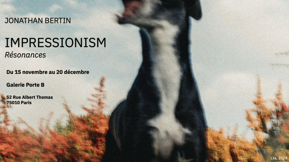 Impressionism, Résonances : Jonathan Bertin