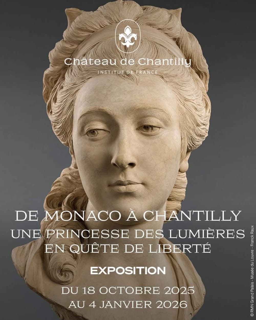 De Monaco à Chantilly, Une princesse des Lumières en quête de liberté