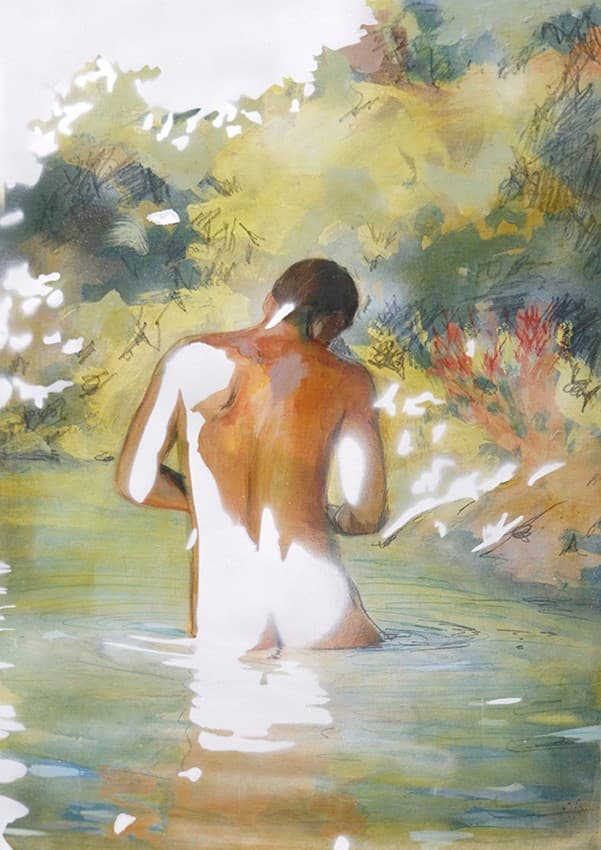 Blonde in the grass : Bradley Atkinson