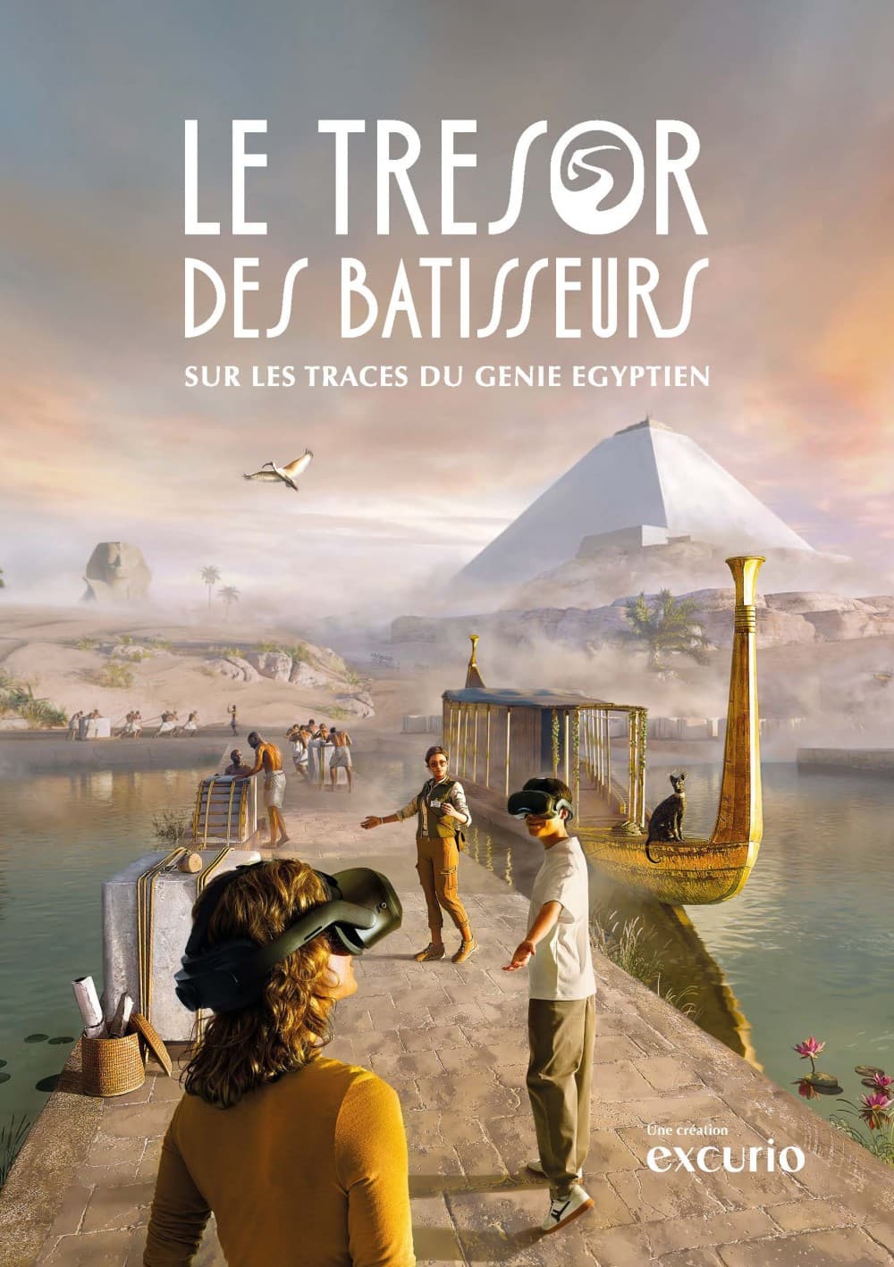 Le Trésor des Bâtisseurs, Sur les traces du génie égyptien