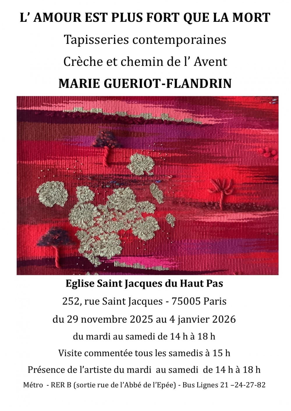 L'amour est plus fort que la mort : Marie Gueriot Flandrin