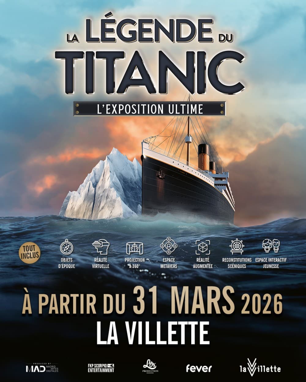 La légende du Titanic, l'exposition ultime