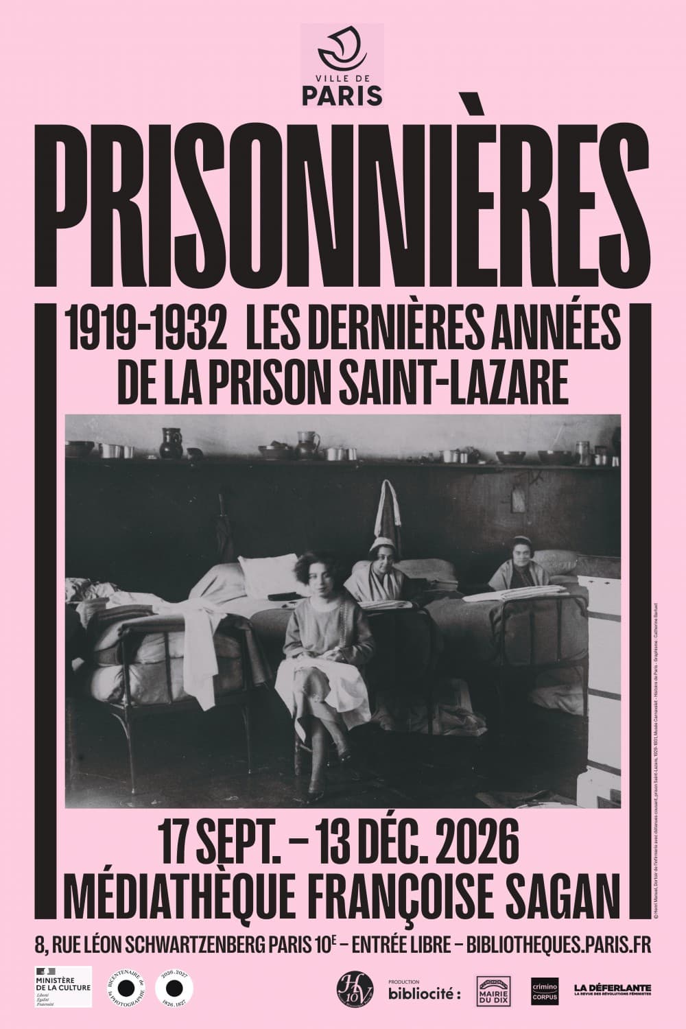 Prisonnières : Les dernières années de la prison Saint-Lazare (1919-1932)