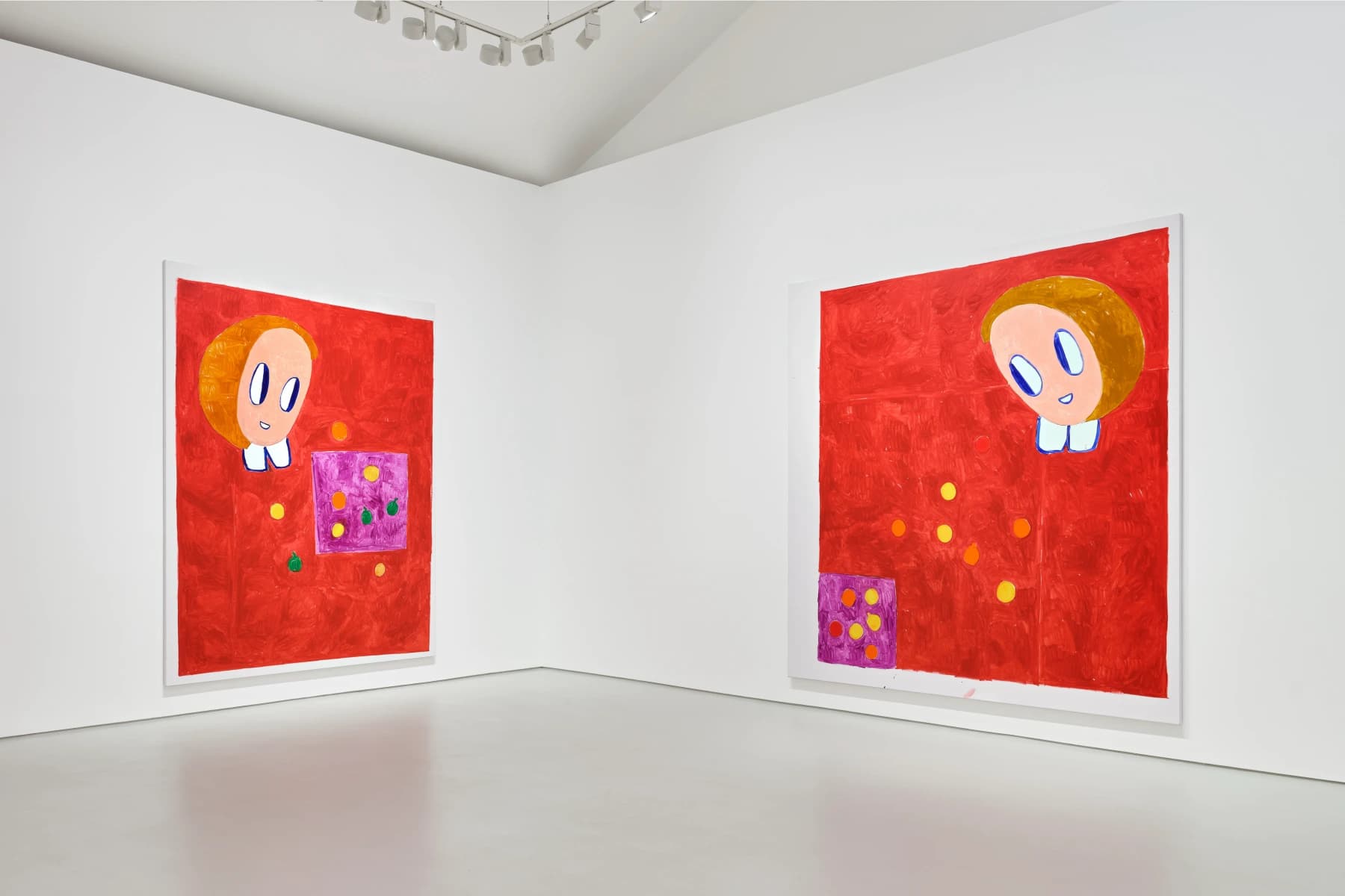 André Butzer: Frau am Tisch mit Früchten